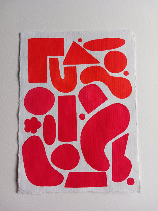 06 | Shaping Up | 5x7"