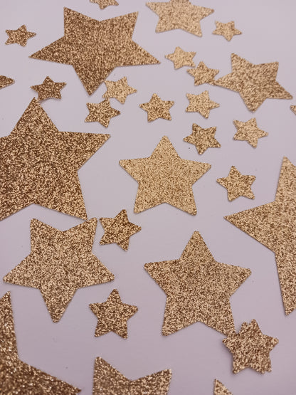 Gold Glitter Stars | Confetti