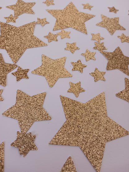 Gold Glitter Stars | Confetti