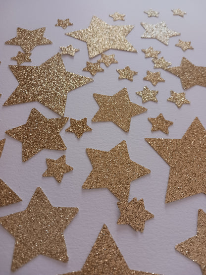 Gold Glitter Stars | Confetti